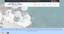 Desktop Screenshot of hotel-villasanmichele.it
